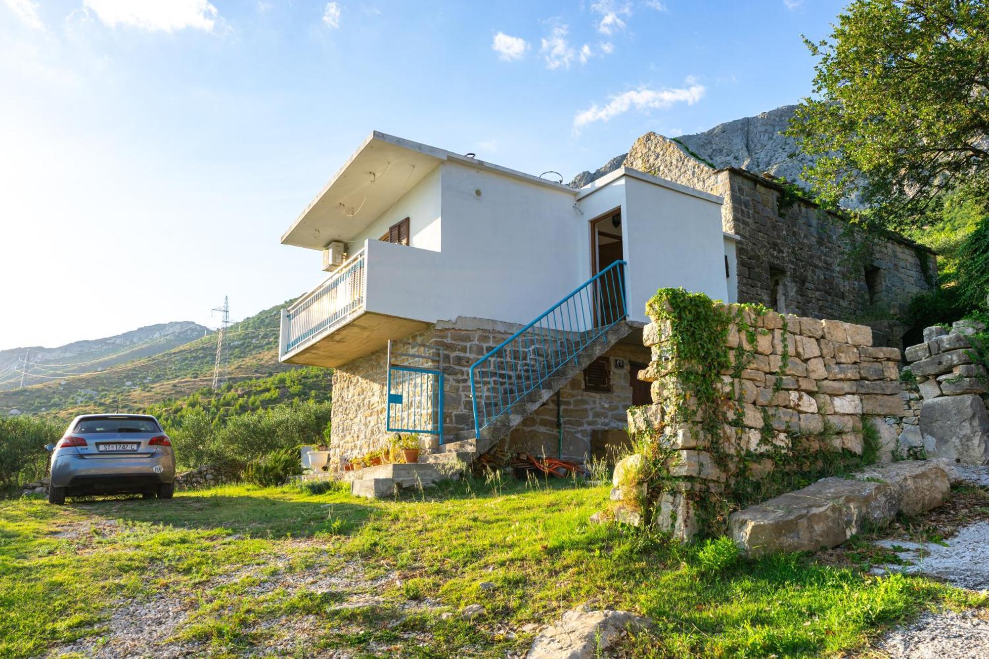 Olive Garden House In Zrnovnica With A View & Bbq Villa Exterior photo